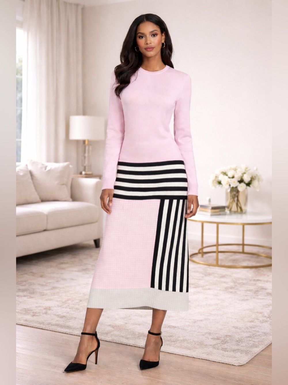 New Aleeza Paris Sample Knit Dress – Size XS